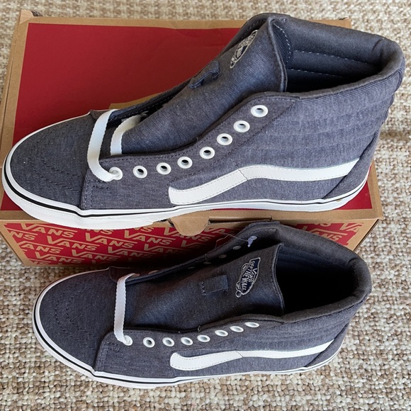 Vans Sk8-Hi Jersey Grey/Snow White WMNS - Picture 6 of 16